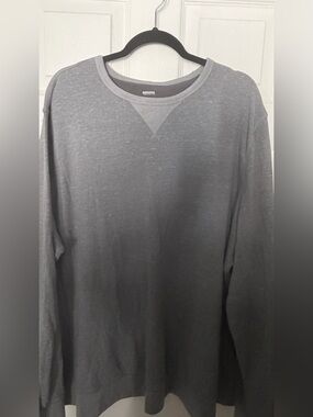 Sonoma Men's Gray Long-Sleeve Crewneck Pullover